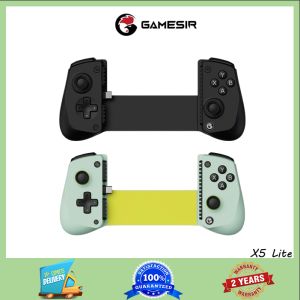 แป้นเกมโทรศัพท์มือถือ GameSir X5 Lite สำหรับไอโฟนโทรศัพท์แอนดรอยด์จอยควบคุมเกมเค้าโครงสำหรับ Xbox จอยสติ๊กเอฟเฟกต์ห้องโถง