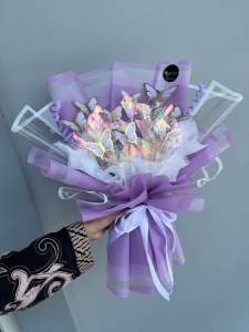 Buket kupu kupu lampu led termurah