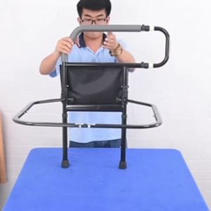 ราวกั้นเตียง พร้อมแถบเรืองแสง ราวกั้นพับเก็บได้ ราวเสริมข้างเตียงป้องกันการพลัดตก ใช้ได้กับเตียงทุกรุ่น ปรับระดับได้หลายฟังก์ชัน by Primaboss 1