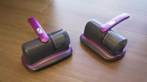 Máy Hút Bụi Cầm Tay Không Dây Tích Hợp Đèn UV-C Lọc HEPA Lực Hút 12KPa Rung Siêu Âm Dùng Cho Giường Ghế Sofa Ghế Ô Tô Thảm.