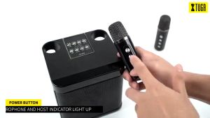 Speaker Karaoke Set KD-203 Speaker Bluetooth Karaoke Speaker Wireless Microphone Home KTV Spiker Karaoke 藍牙音箱 音響 家用 - Shopee Malaysia.mp4