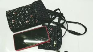 คลินิก กระเป๋าสตางค์แฮนเมค กระเป๋าสะพายกระเป๋าใส่โทสับ HANDMADEBAG ประกอบความ 5.5 ก้น 7.5 ครั้ง มีการเปลี่ยนแปลง 1 นิ้ว