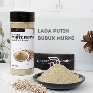 Lada Putih Bubuk Murni Bumbu Masakan Rempah Asli Pilihan Dapoer Annisa