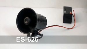 ES-626 Wired ALARM SIREN HORN DC12V /DC /AC FOG HORN