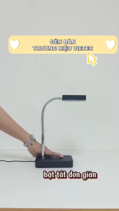 ĐÈN BÀN LED CẦN UỐN LINH HOẠT – ÁNH SÁNG TẬP TRUNG DỄ ĐIỀU CHỈNH ( Thanh lý hàng tồn kho )