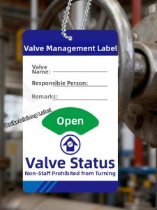 RUIKELAIXIANG | Custom Gas Cylinder Valve Status Indicator Sign