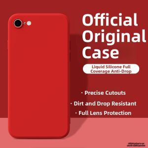 imobile | Liquid Silicone Full-Protection Case For iPhone17E Simple Pure Color High-End