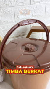 TIMBA BERKAT - Bonus Samir / Bakul Nasi / Ember Tong Bak / Baskom Plastik /Berkat Hajatan Unik
