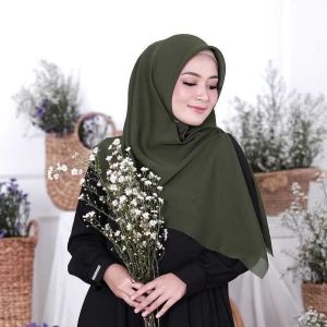 Turban Muslim Hijab PlainHijab 110*110cm Polyester Cotton Towel square scarf silk scarves voral square