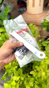 [CHROME CELUP] Bar Tension /Panel Besi Tahanan Tutup Tromol Belakang F1zr/Force1/Vega R lamaold/ Jupiter Original Baru Chrome