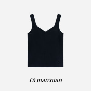 FAMANXUAN | Slimming Retro Style Knitted Vest Women