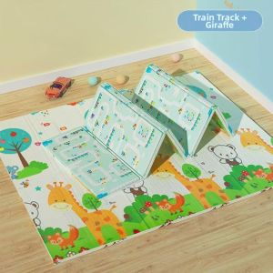 Double-sided Printed Foldable Thick Foam Pad for Babies