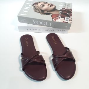 Sandal Teplek Wanita Kekinian Model Silang D08