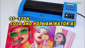 Officom 320H Laminating Machine A3 Size Heavy Duty Laminator for Films Photos PVC Sheets and Stickers