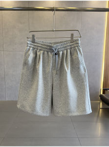 กางเกงขาสั้นผู้ชายทรงหลวมสบาย ๆ ผ้าผสมลูกไม้เนื้อนุ่ม ทรงหลวม 5 จุด กางเกงขายาวทรงหลวมสบาย ๆ สำหรับฤดูร้อน