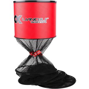 LIANQIU | Túi Mạng Đánh Cá Hồ Đen Chuyên Nghiệp Thoáng Khí Bền