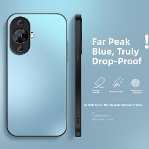 Huawei Nova11 pro 5G Silicone Phone Case Mens Edition Simple Design High Quality Anti-Fingerprint Matte Finish Lens Protection