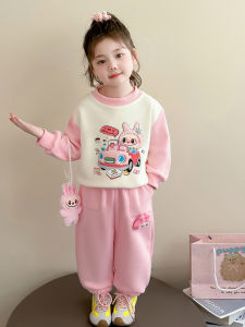 Bộ Đồ Thể Thao Vải Cotton Cho Bé Gái Bộ Đồ Hai Mảnh Thời Trang Thường Ngày Cho Bé Gái Mùa Thu Xuân Bộ Đồ Cotton Thoải Mái Cho Bé Gái