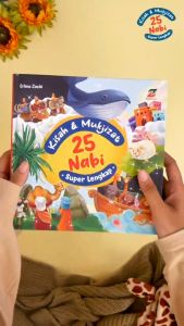 OKALINA - Buku Kisah Mukjizat 25 Nabi dan Rasul Hard Cover Ziyabooks Buku Kisah Nabi Full Warna