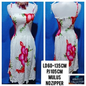 DRESS OL PANTAI PUTIH(HIBISCUS) 377