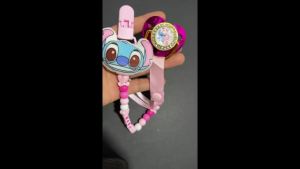 Disney | All-Match Cartoon Baby Pacifier Integrated Dustproof Cover & Anti-Lost Chain Silicone Chew Nipple Newborn Emotional Care