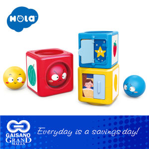 HOLA Educational Stack N Sort Tower Stacking Blocks for Toddler 256 Gaisano Grand