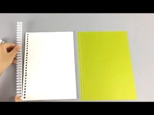 30 Hole Loose-Leaf Plastic Binding DIY Ring Binding Spiral Rings Binding Ring  Reusable Notebook Macaron Ring