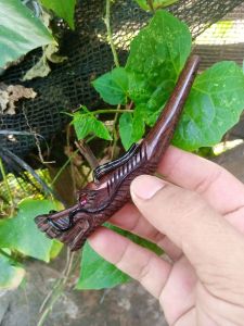 Pipa Cangklong Ukir Naga Gali Asem Super