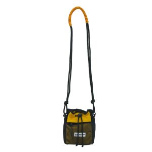 Casual Nylon Outdoor Sports Crossbody Bag for Men and Women Lightweight Bucket Style Shoulder Bag with Draw Belt Closure