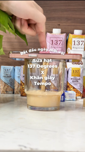 [HỘP 1 LÍT] Sữa Hạt Hạnh Nhân Không Ngọt 137 Degrees Nhập Khẩu Thái Lan Dinh Dưỡng