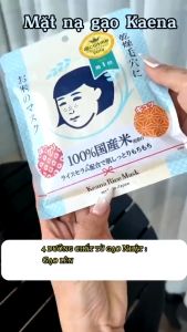 Mặt Nạ Cám Gạo Trắng Da Se Lỗ Chân Lông Keana 10 Miếng