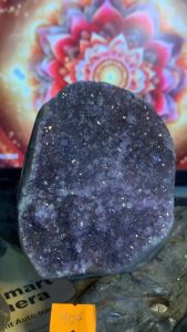 Hoa đá Thạch Anh tím Amethyst  AAA tự nhiên Braxin Uruguaytán sắc đặc biệt năng lượng vũ trụ 904