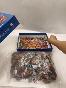 1000-Piece Adult Animation Paper Jigsaw Puzzle Flat Figure Intelligence Educational Toy Night Market Stall Supply Great