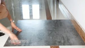 Marble Vinyl Tiles Floor Self Adhesive Waterproof Large Size 30x30cm PVC Wear-Resist Scratchin Floor Sticker