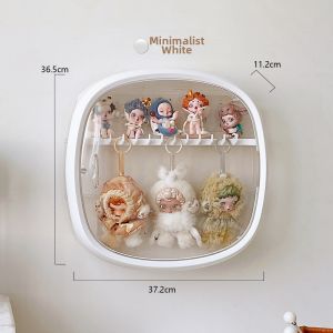 BOZHI | Wall Mounted Transparent Display Box Organizer for Blind Boxes Dolls Figures