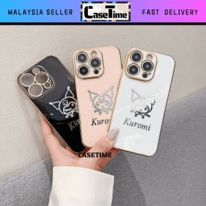 OPPO Reno 7 Reno 7 Pro Reno 8 Pro 8T Reno 10 Reno 10 Pro Reno 10 Pro Plus Pro+ Reno 11 Reno 11 Pro Reno 12 Reno 12 Pro Reno 13 Reno 13 Pro 4G 5G kuromi soft electroplated phone case casing cover 手机壳