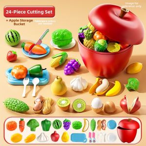 XIDIQI | Cuttable Simulation Vegetables Cutting Toy for Kids