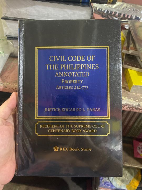 Civil code of the Philippines Property annotated Lazada PH