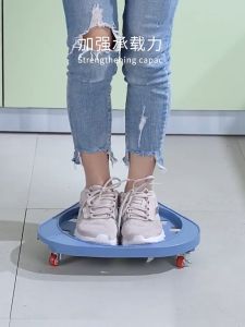 [Ready Stock+COD]  Gas Bottle Mobile Bracket Barrel Water Base Gas Tank Rack Wheel with Brake Liquefied Bottle Rack Flower Pot Tray Liquefied Gas Floor Bracket Universal