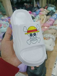 Sandal Selop Viral ONE PIECE - Sendal Slip On Anak Laki-Laki Usia 5-9 Thn Ringan Anti Licin Alibaba 2409