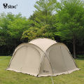 Stoic Mongolian Yurt Dome Sunshade Tent Large Space Outdoor Camping round Sun Protection Shelter Silver Coated Outdoor Gear. 