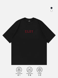 CLOTTEE Ice Sensation Basic Sun Protection Short Sleeve T-Shirt round Neck Cotton Polyester Blend Spring Youth Fashion