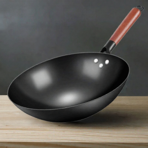 Non-stick Coating Free Nitrided Iron Wok