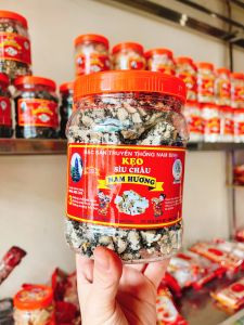KẸO LẠC VỪNG ĐEN 500g - đặc sản Nam Định ngọt mát kẹo bùi thơm vị lạc vừng