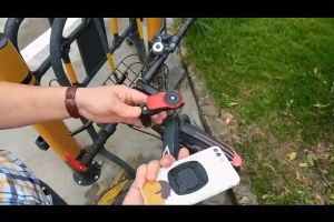 Quick Lok MT-Q01 ที่จับมือถือ ที่ยึดโทรศัพท์ติดมอเตอร์ไซด์ และ จักรยาน ติดตั้งกันสั่นเพิ่มได้