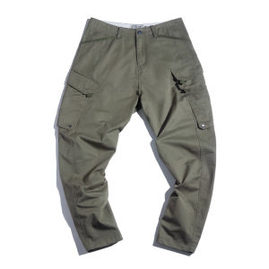 MADEN | American Retro Arc Design Multi Pocket Functional Trousers