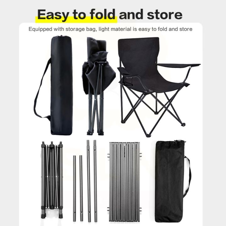 【Fast Delivery】READY STOCK Outdoor Folding Table Portable Aluminum ...