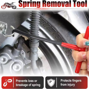 Motorcycle Exhaust Spring Puller Tool Exhaust Spring Hooks T Handle Spring Hooks Wrench Spring Puller Removal Tools