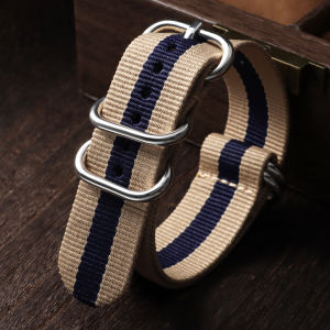 High Quality Nylon Watch Strap for Military Watchband Army Sport Bracelet Replacement Khaki Green Black Band 18mm 20mm 22mm 24mm