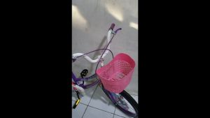 Sepeda Mini Anak Perempuan Roda Empat Unity Pony 12 Inch Ban Pompa